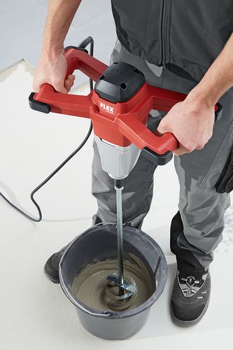 MXE 1000 + WR2 120 1010 Watt 1-Gang-Rührer mit Gasgebeschalter