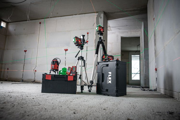 ALC 2/1-G/R Selbstnivellierender Kreuzlinien-Laser mit Empfängermodus